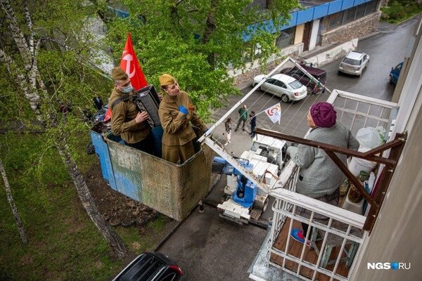 В России отличились "карантинным" поздравлением ветеранов с 9 Мая