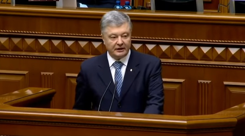 Порошенко - Зеленскому: «Украиной управлять - не вечер юмора провести» (видео)