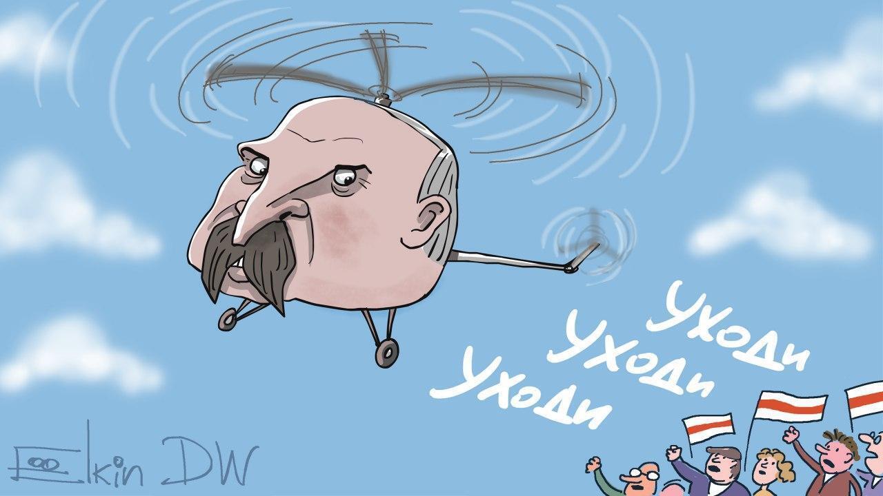 ✔️ Лукашенко прилетел на МЗКТ, его освистали рабочие и он спешно покинул предприятие (Видео)