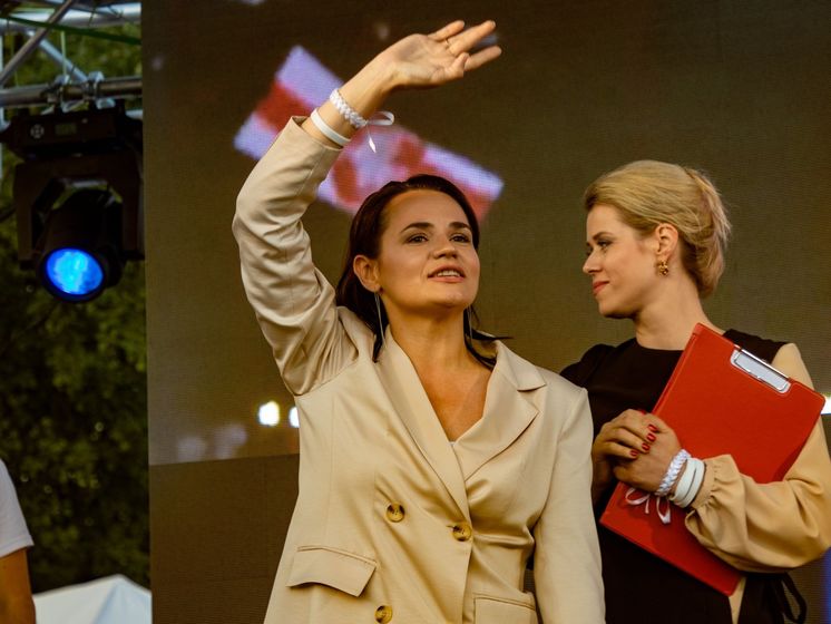 Тихановская заявила, что она – единственный лидер Беларуси, избранный народом (Видео)