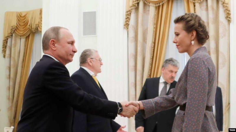 Как Собчак стала кандидатом в президенты