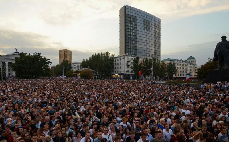 После масштабного концерта Лепса в "ДНР" произошла вспышка коронавируса