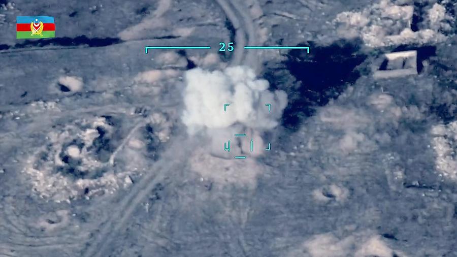 Месть за обстрелы: Азербайджан показал видео метких ударов по войскам Армении