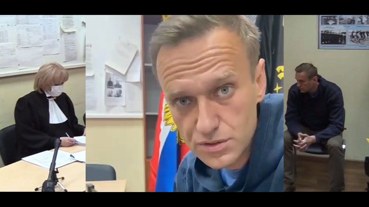 Арестованный Навальный назвал Путина жабой и призвал россиян выходить на улицы. (Видео)