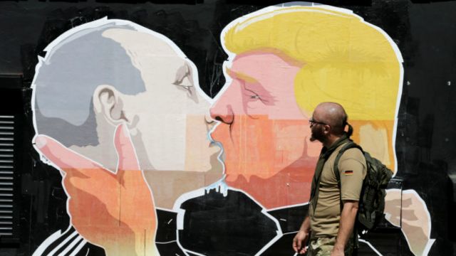 Как я обьяснил любовь Трампа к Путину в танце под Винника. Видео