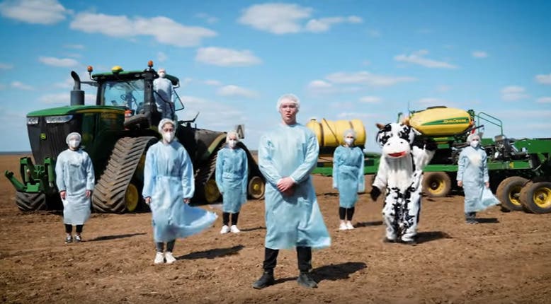 Украинские агрономы повеселили пародией на песню «Шум» группы «Go_A»: Забавное видео