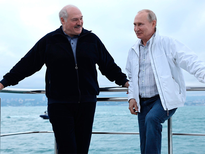Путин и Лукашенко провели вторую встречу и отобедали на яхте: о чем договорились