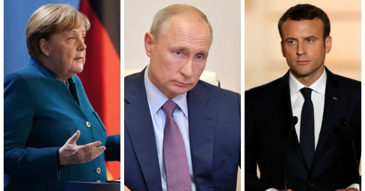 Инициатива Меркель и Макрона по Путину с грохотом провалилась — Die Welt
