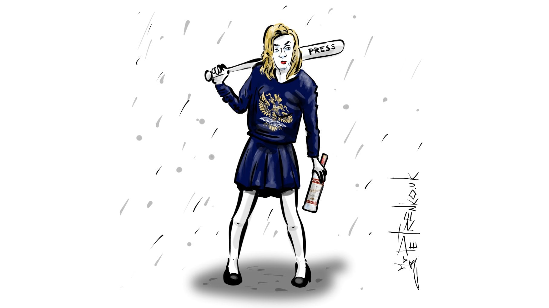 We will ROC you! Захарова показала на видео, как "избивает прессу".