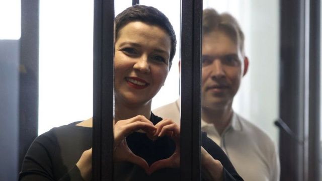 Режим Лукашенко приговорил Марию Колесникову к 11 годам, ее соратника к 10