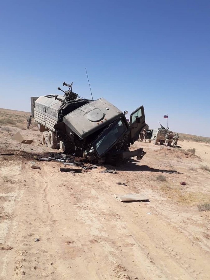 В Сирии погиб подполковник ВС РФ: бронированный КАМАЗ и комплекс РЭБ не уберегли. ФОТО
