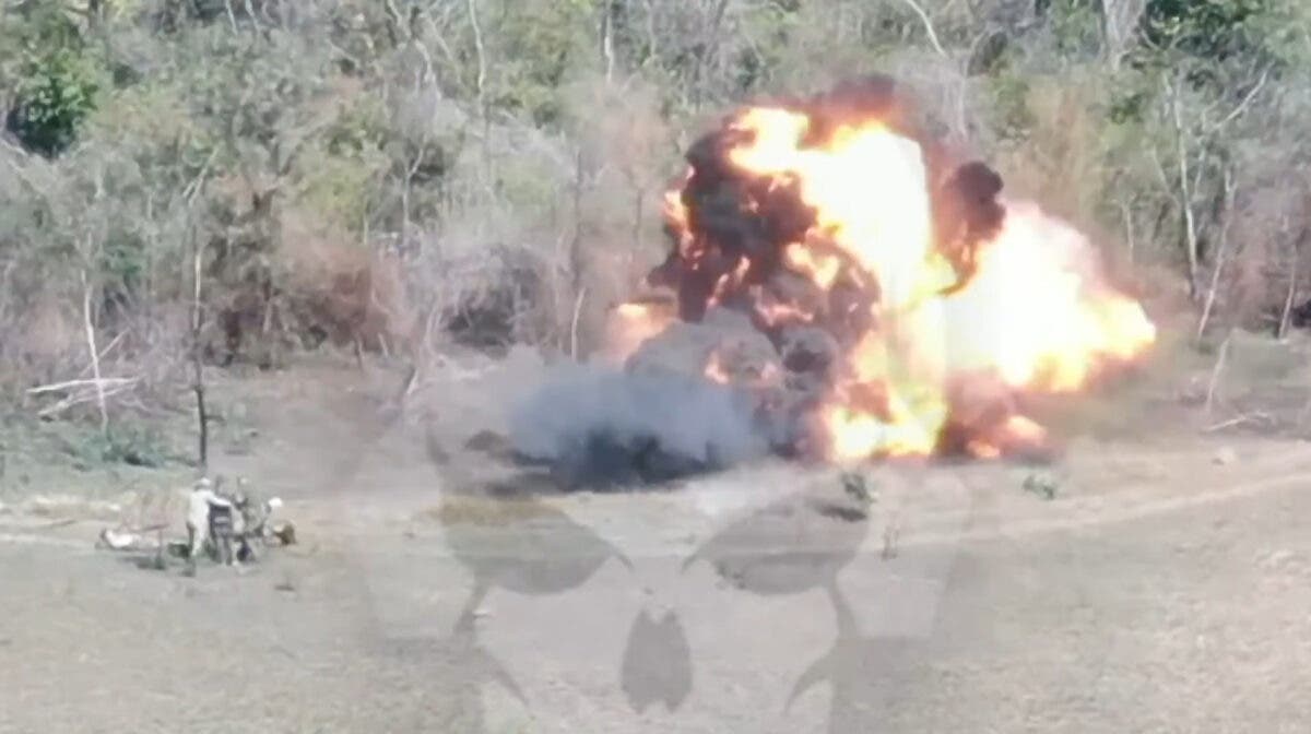 В Сети появилось видео ликвидации боевиков около Григорьевки