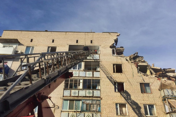 На Николаевщине в многоэтажке взорвался газ: есть пострадавшие (Видео)