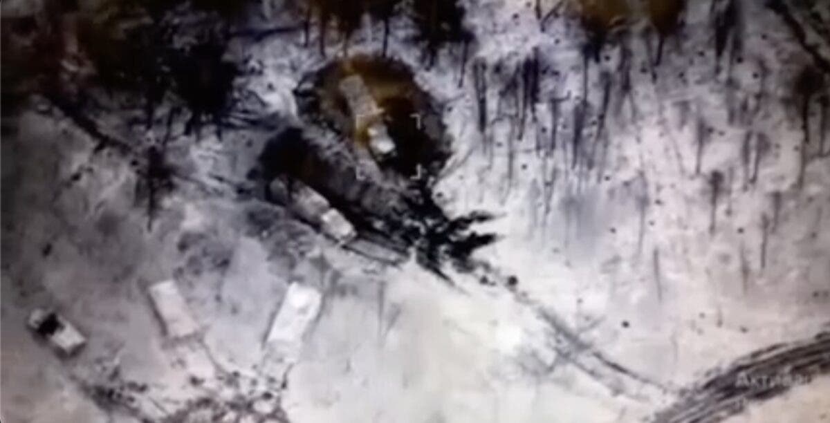 ВСУ при помощи Bayraktar уничтожили пункт управления оккупантов РФ под Киевом (Видео)