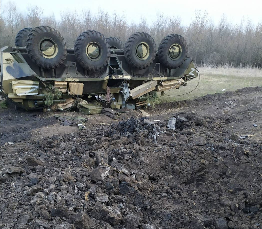 ВСУ уничтожили группу оккупантов из Абхазии, а тероборона сожгла россиян под Киевом: фото