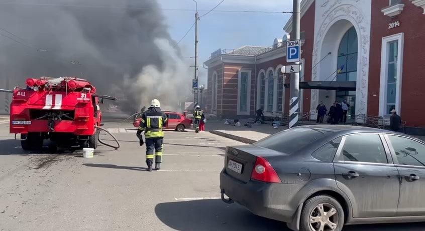 ВСУ ответили на обстрел краматорского вокзала (Видео)