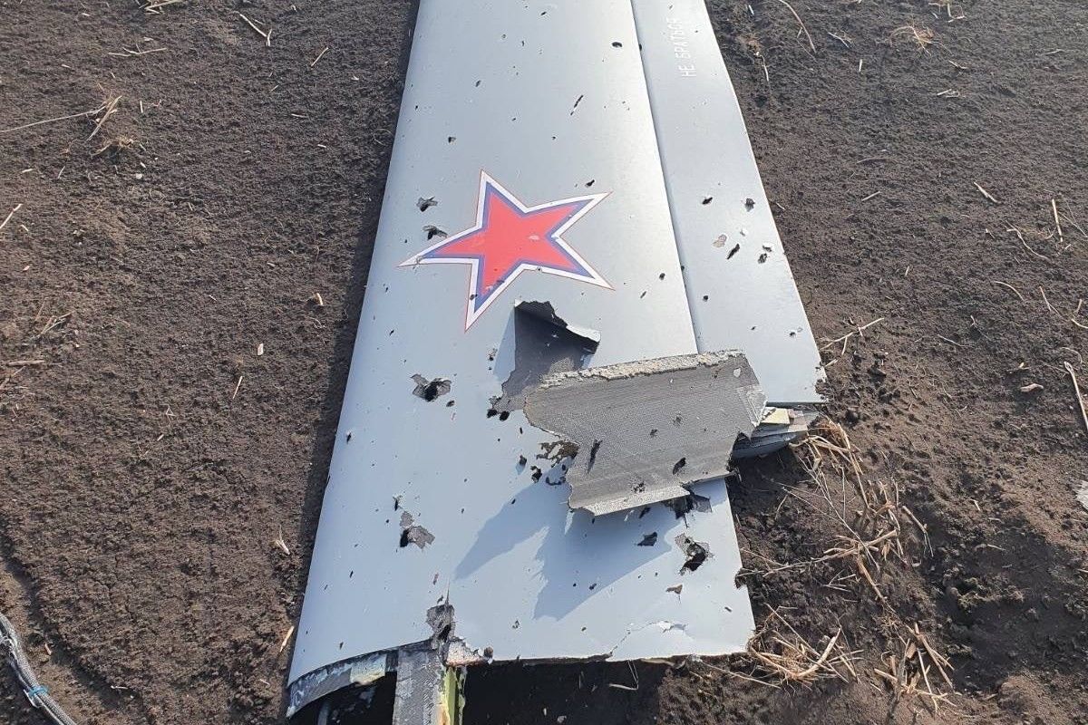 Украинские защитники "приземлили" новейший ударный БПЛА РФ. Фото