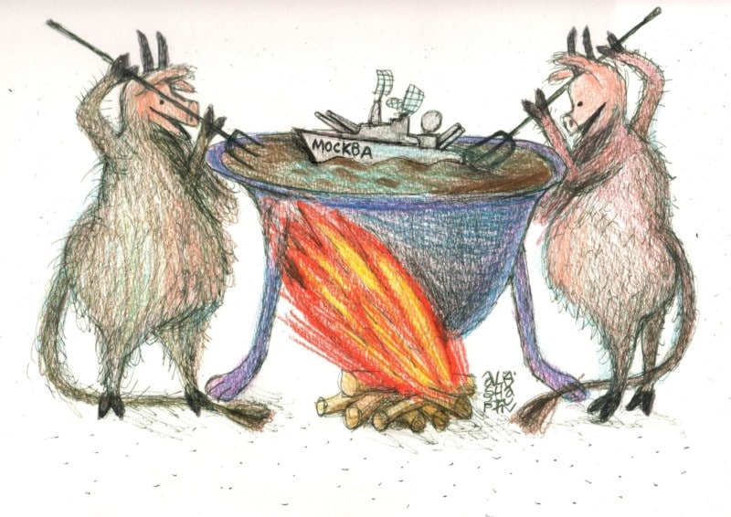 Затопленный крейсер "Москва" шел в Одессу для высадки десанта, – мать одного из матросов