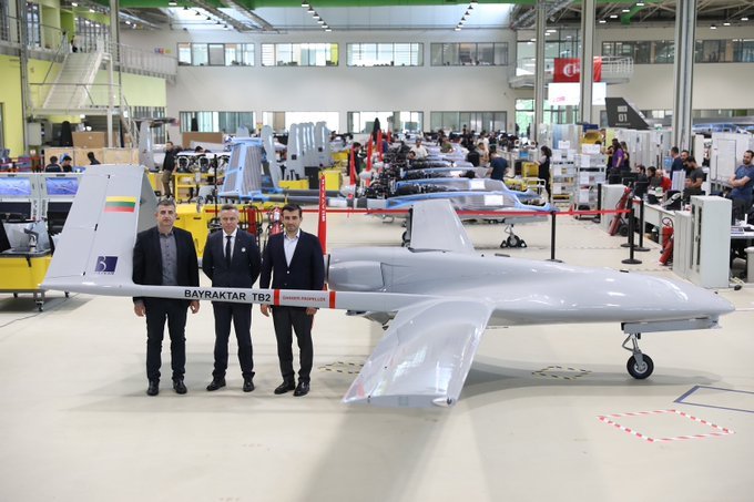Турецкая компания подарит Bayraktar для Украины, на которые собрали деньги литовцы