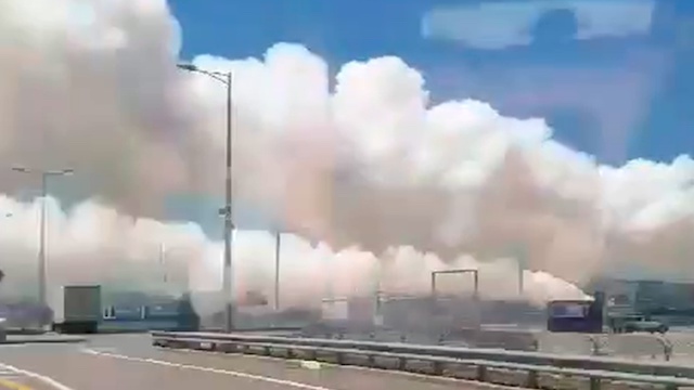 Дым над мостом