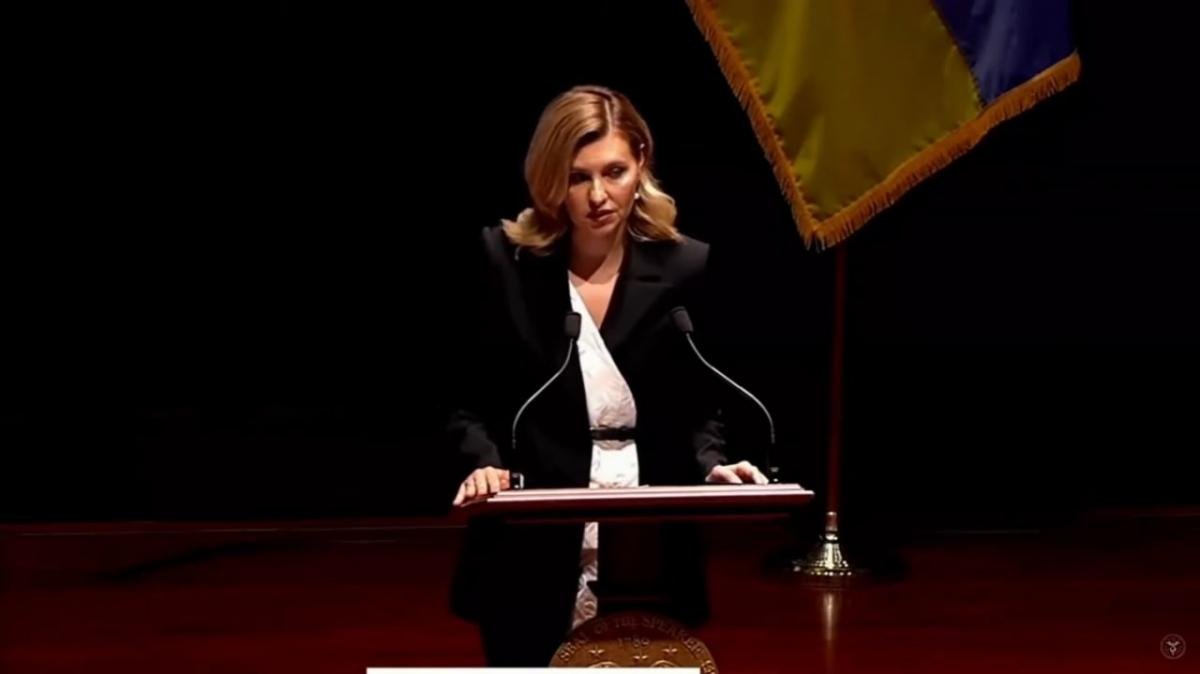 "Я прошу оружие, которое защитит наш дом": Елена Зеленская выступила в Конгрессе США (видео)