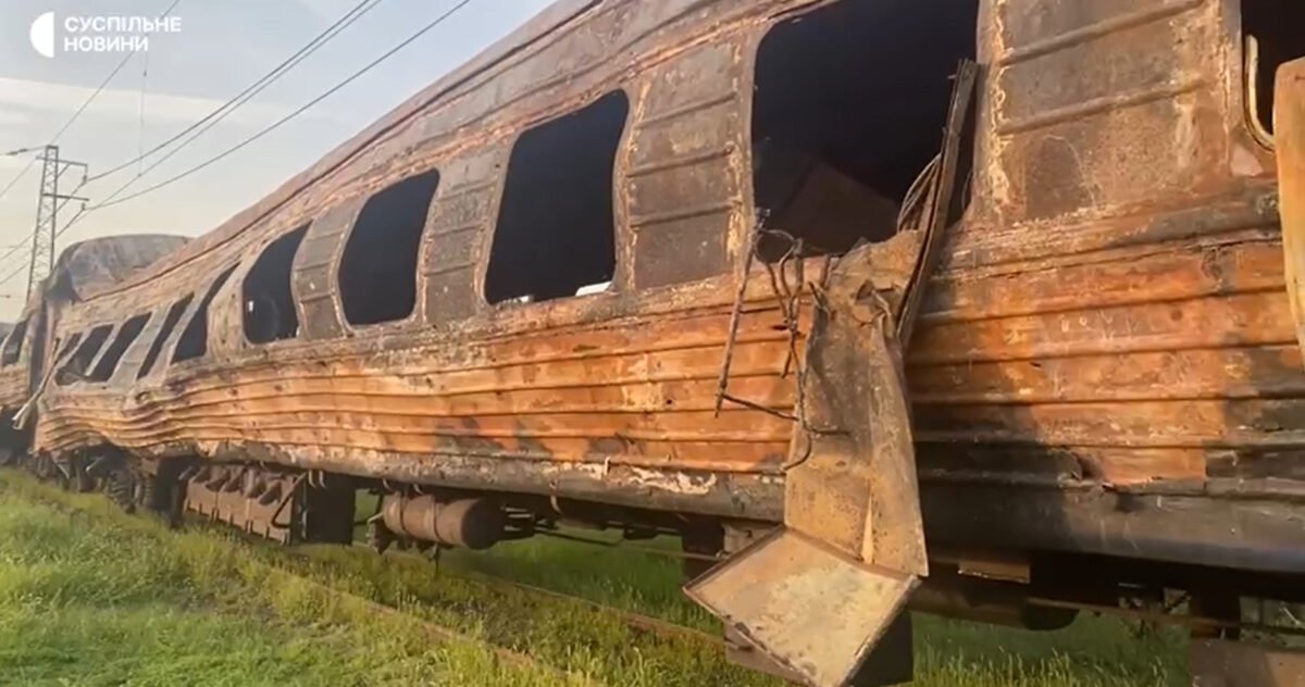 Появилось видео с последствиями удара по Чаплино