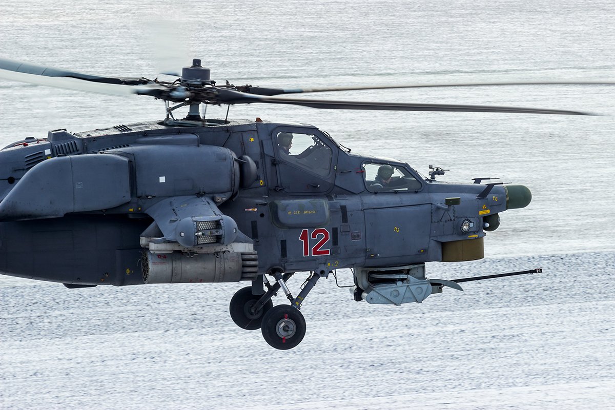 Объединенные силы показали, как «приземлили» 2 российских вертолета Ка-52