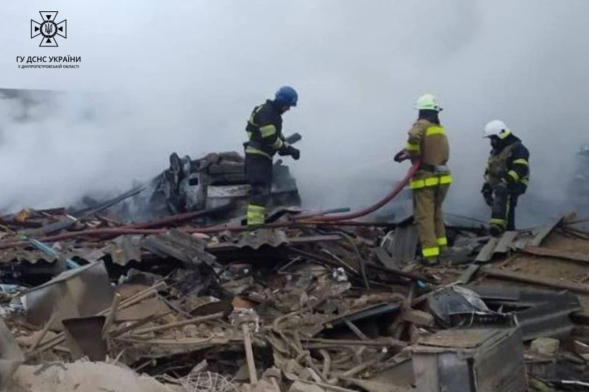 Ночная атака на Павлоград: Повреждено более 100 домов. Число пострадавших выросло до 34 человек