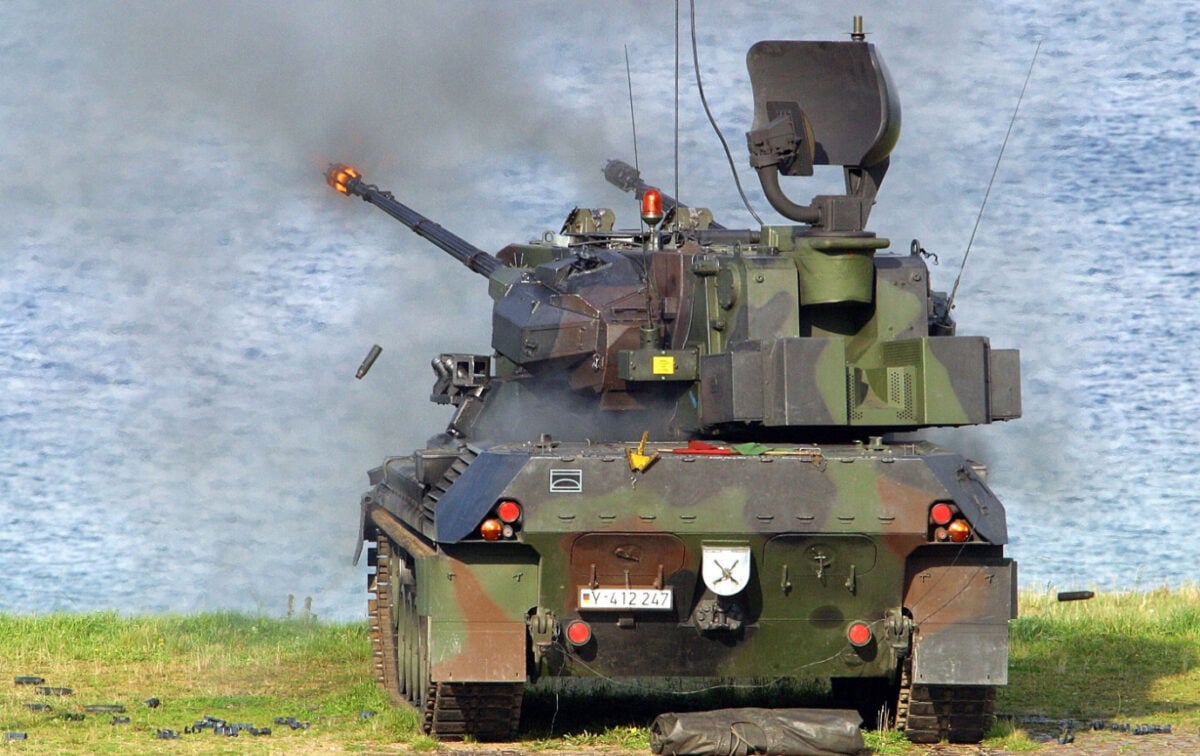 Германия поставит Украине еще 45 САУ Gepard до конца года