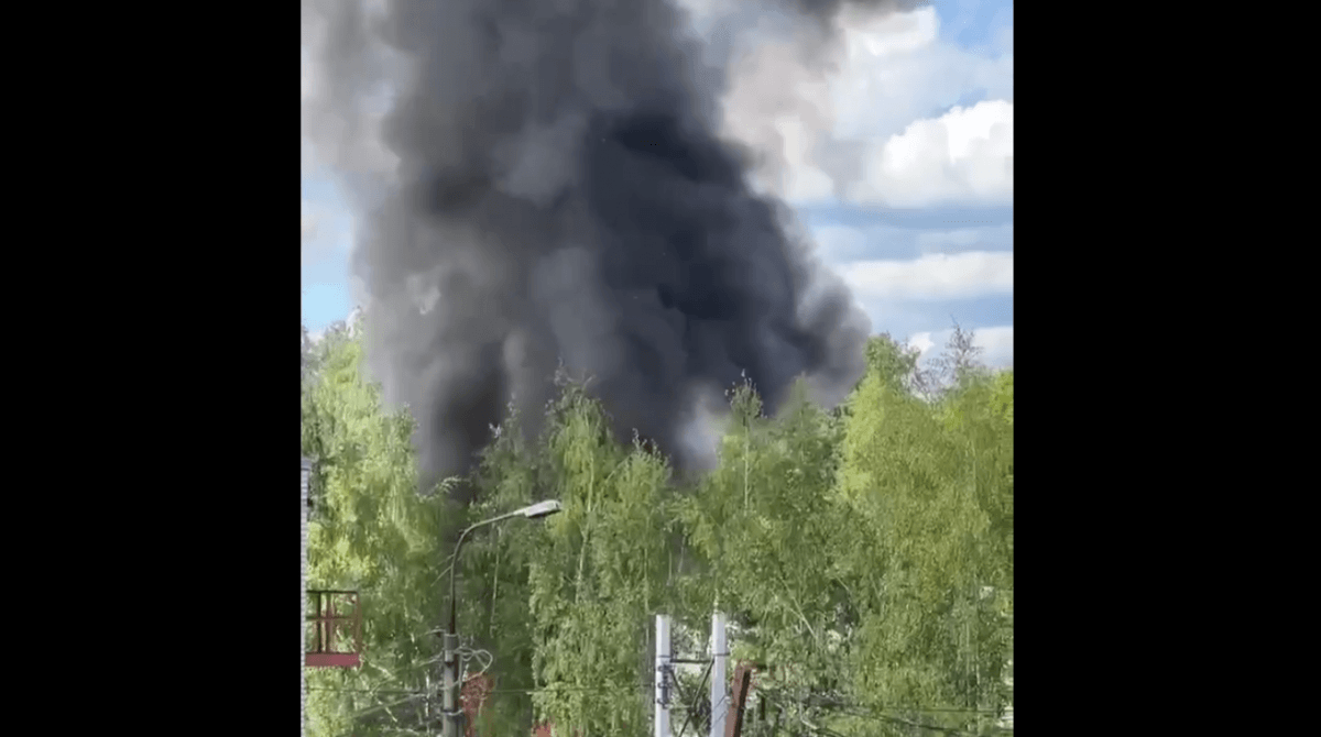 В оккупированной Херсонской области "внезапно" сдетонировал склад БК оккупантов (видео)