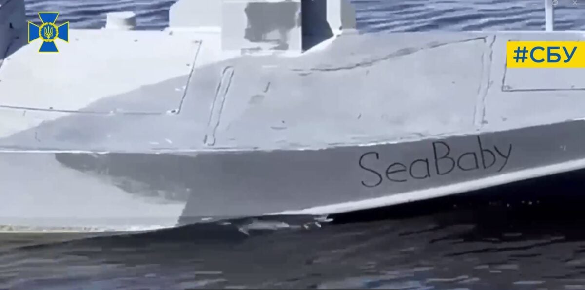 В СБУ рассказали, где собирают уникальные украинские морские дроны «Sea baby»