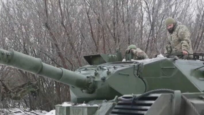 Танки Leopard 1A5 уже защищают Харьковщину