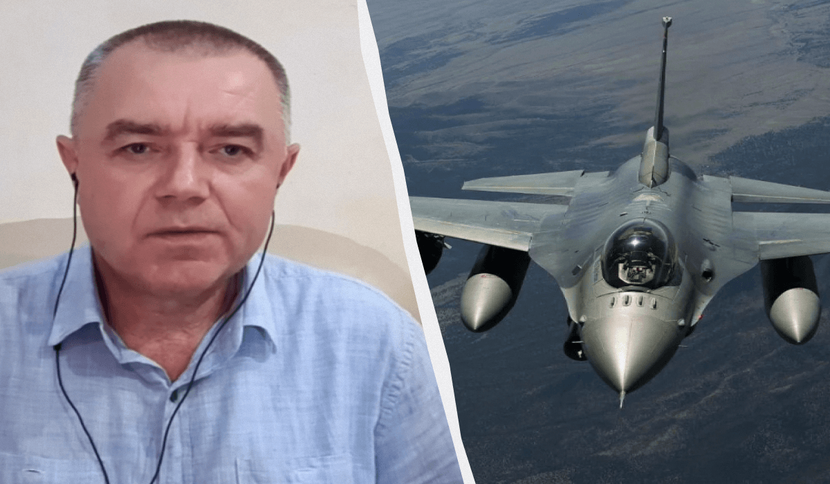 Свитан рассказал, где россияне сделают "жест доброй воли" после первых вылетов F-16