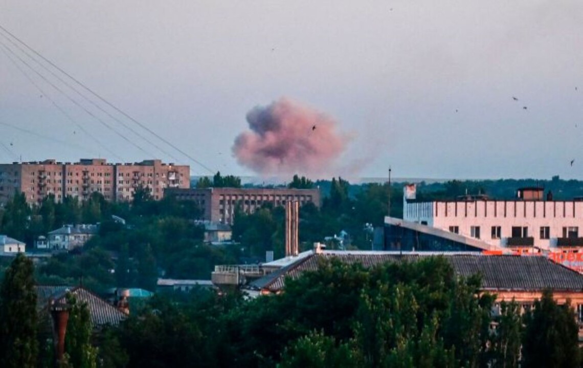 В Донецке "бавовна" на базе оккупантов: видео