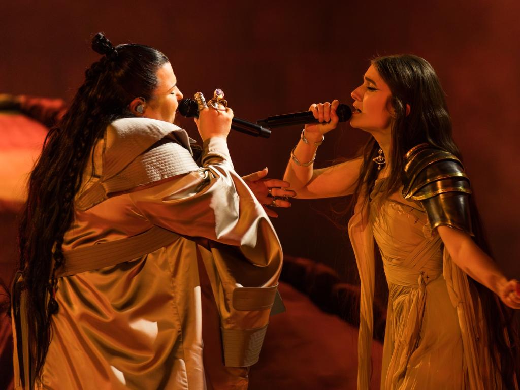 В Мальме проходит полуфинал "Евровидения 2024": выступление alyona alyona & Jerry Heil (видео)