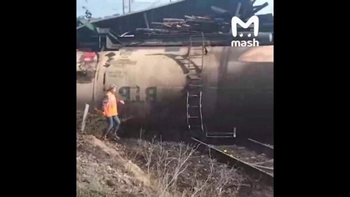 Беспилотники атаковали поезд рядом с Главным ракетным арсеналом РФ под Волгоградом