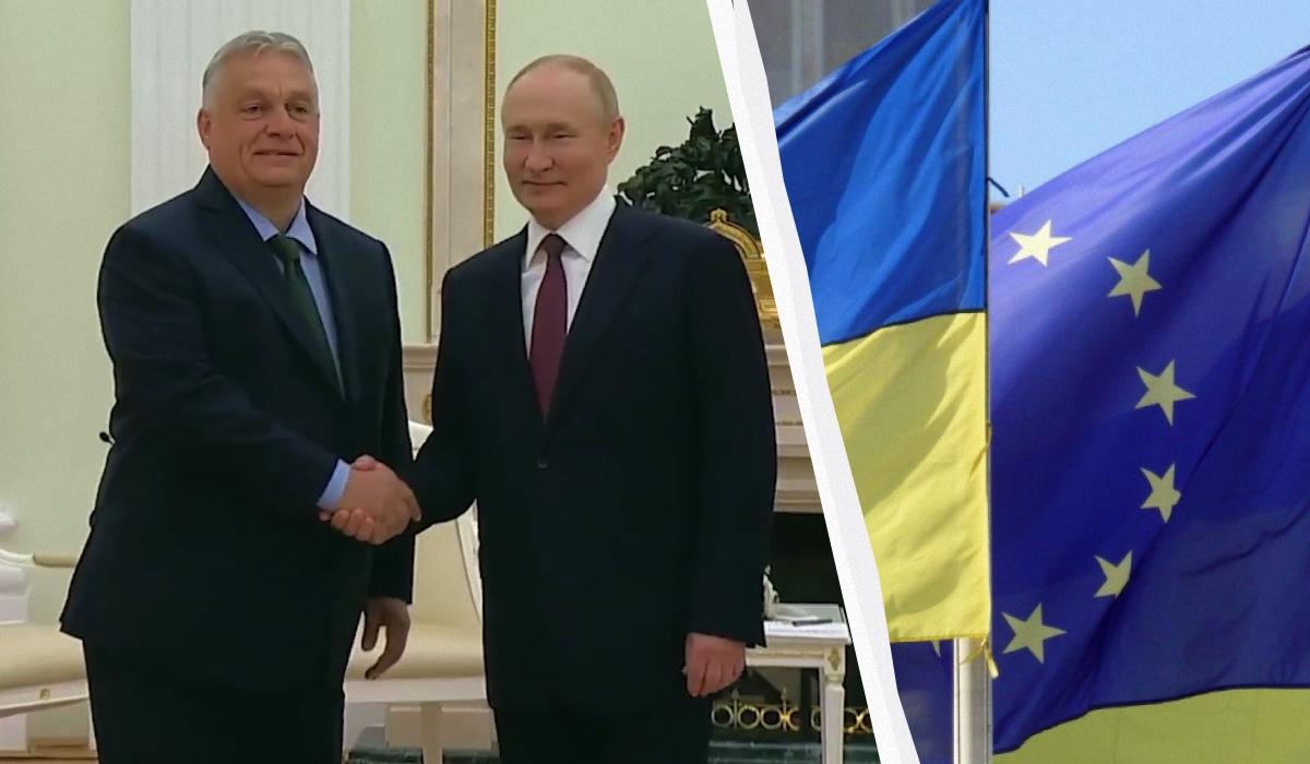 "Миротворческий визит" Орбана к Путину: реакция МИД Украины и Европы