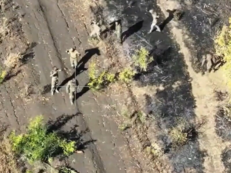 "Стреляй – это наши". Артиллерия РФ ударила по оккупантам, которые шли сдаваться в плен на кураховском направлении (Видео)