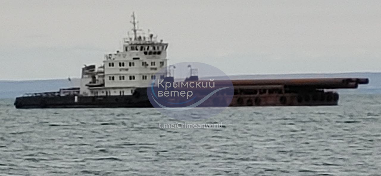 Россияне строят еще один мост рядом с Керченским