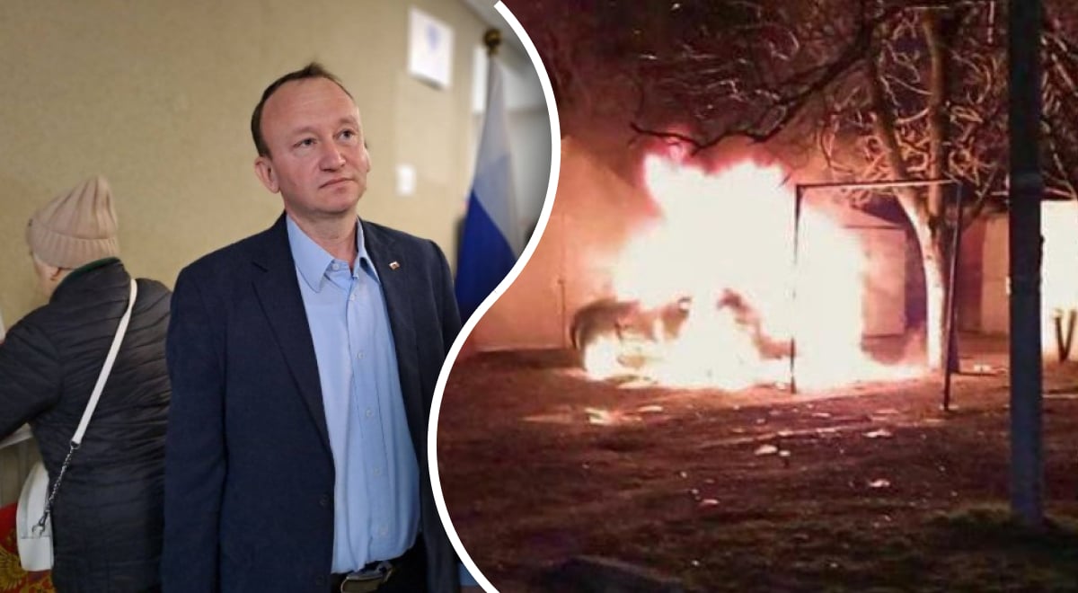 В Бердянске взорвали автомобиль главы оккупационного совета
