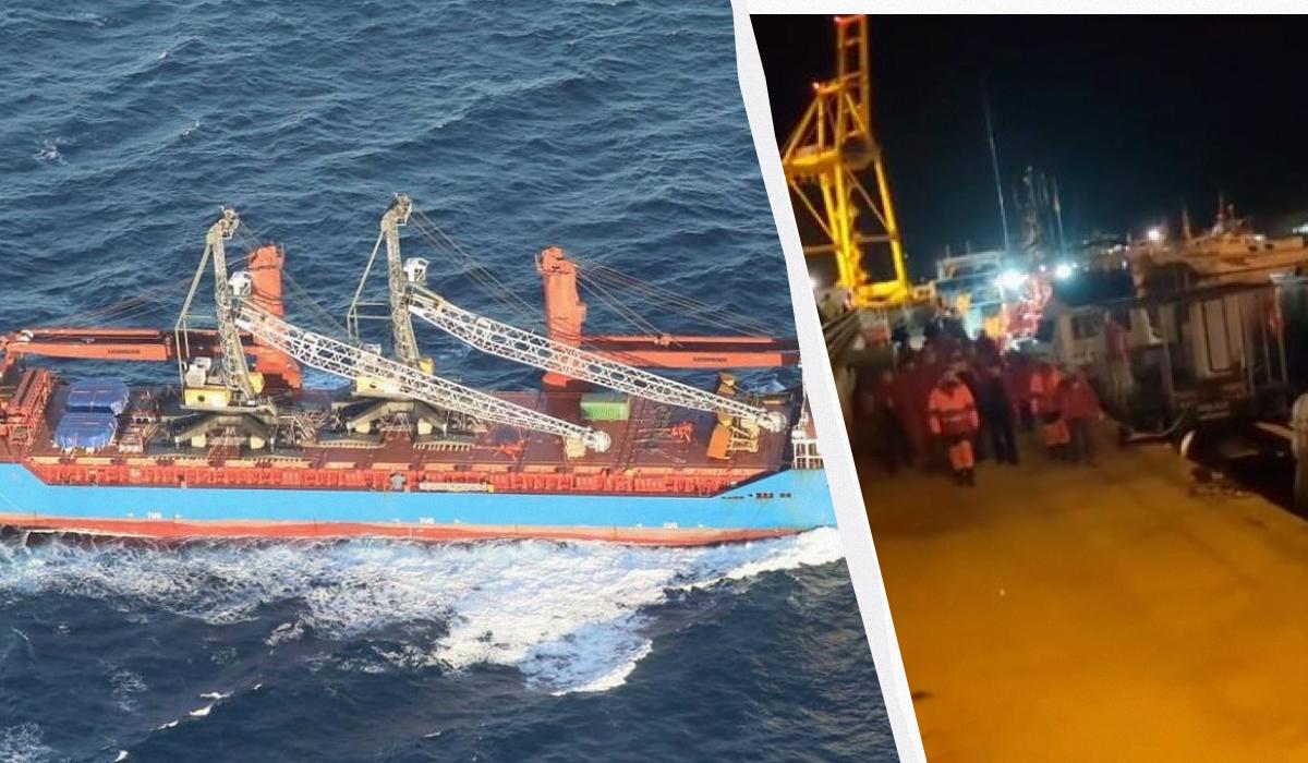 В Средиземном море затонуло российское судно Ursa Major с ценным грузом (Видео)