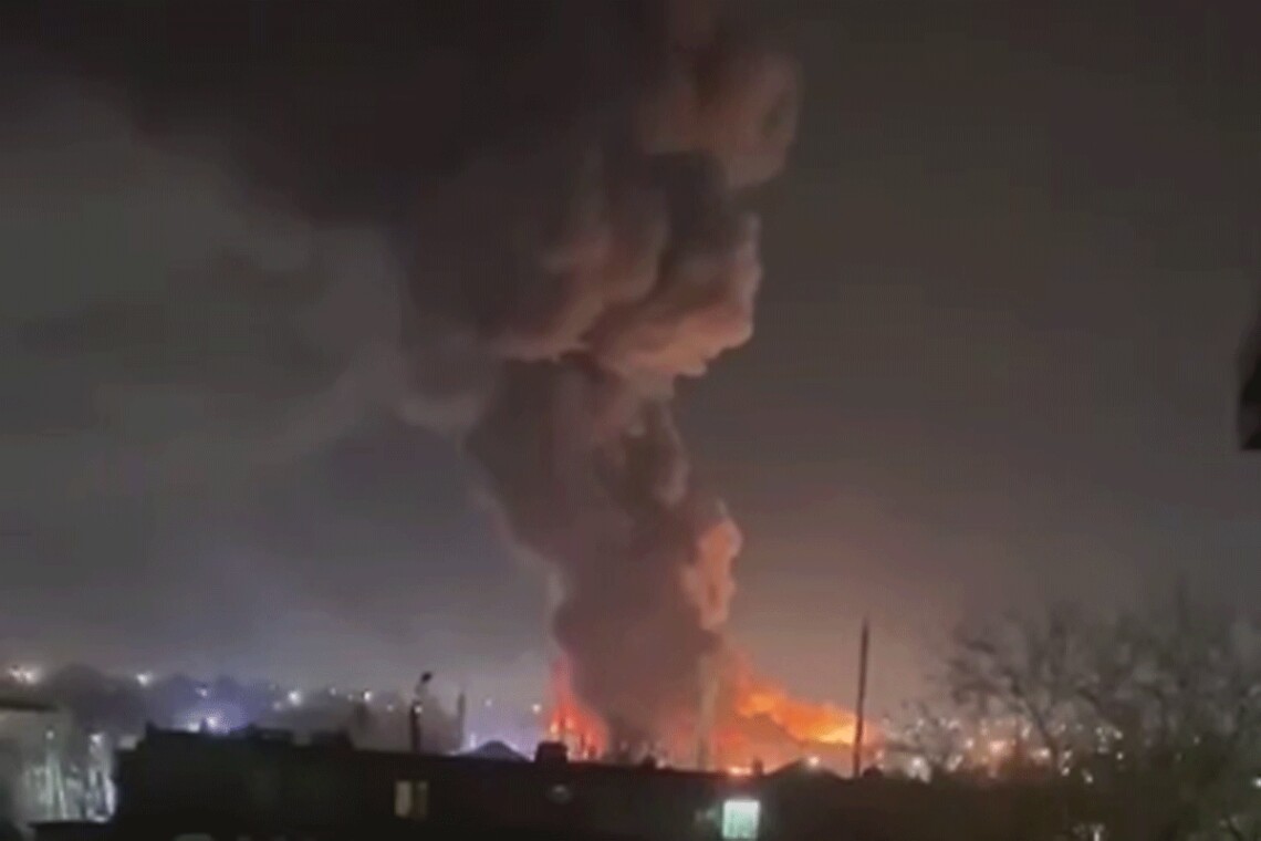 Ракета «Нептун» и дроны СБУ атаковали в России склад хранения дронов-разведчиков