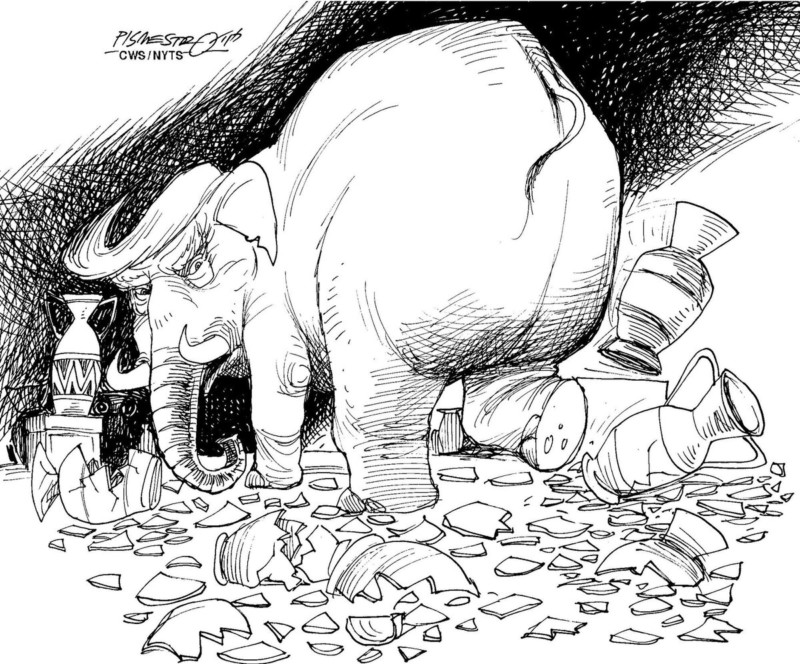 Недоумевающий слон