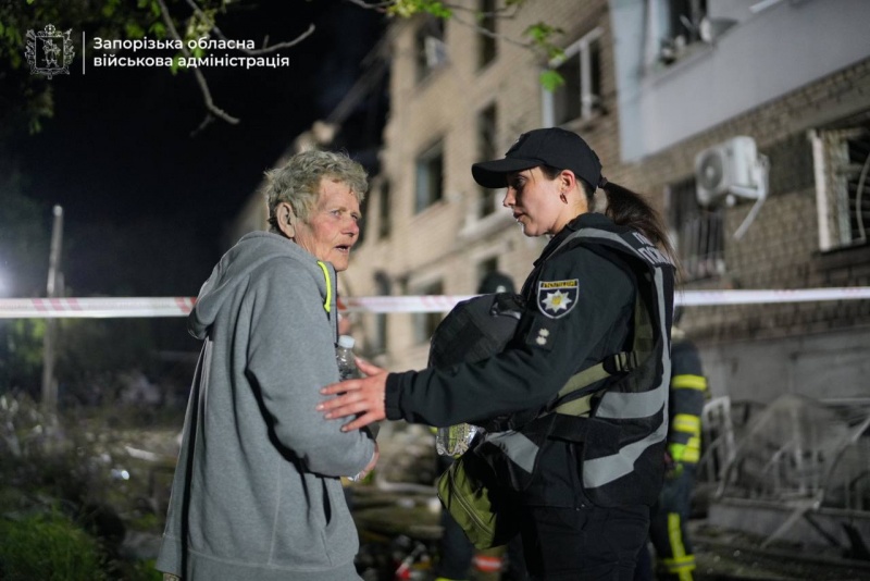 Удар дронами по Запорожью: число пострадавших существенно возросло