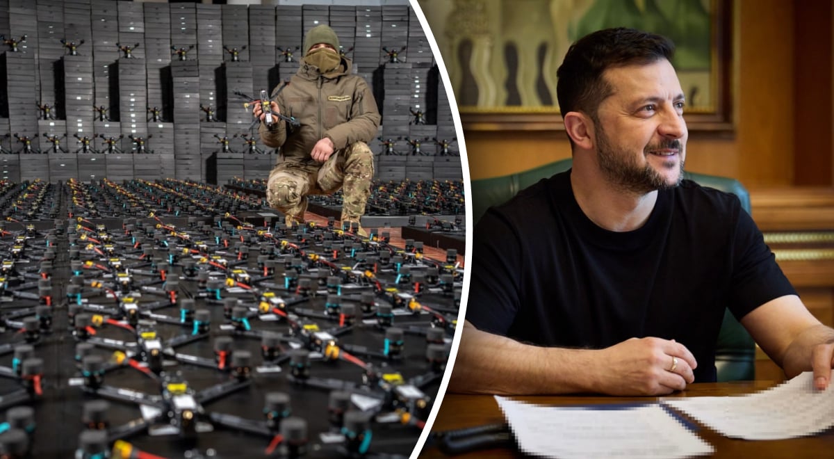 Украина запускает производство дронов с США и оружия с Данией – Зеленский