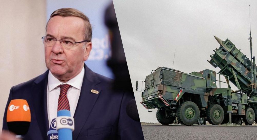 Писториус выступил с заявлением о Taurus и Patriot для Украины