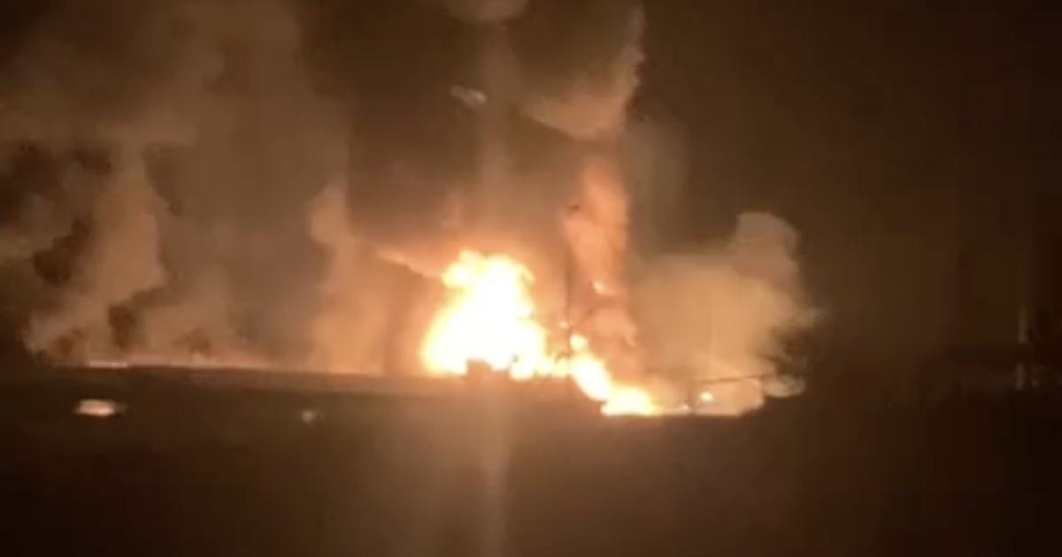 В Миллерово, откуда оккупанты запускают дроны по Украине прозвучало более 10 взрывов (видео)