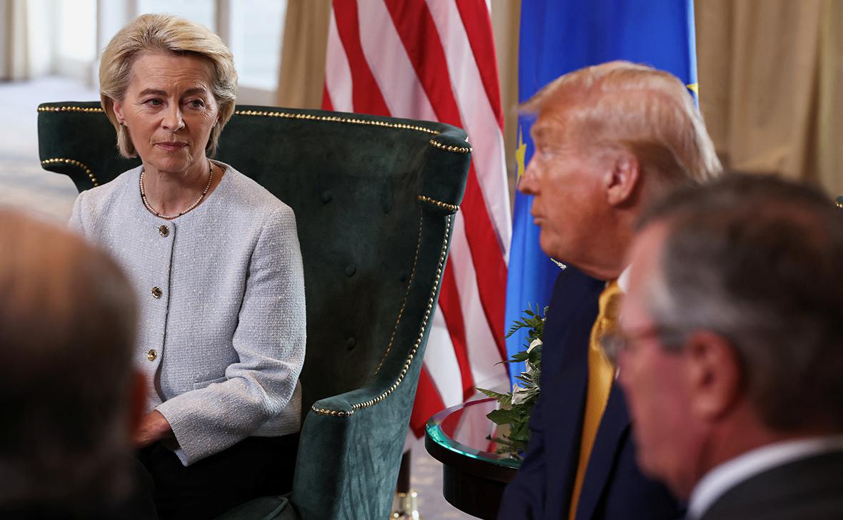 Трамп объявил о "крупнейшей" торговой сделке с ЕС.