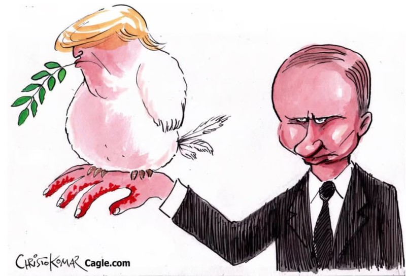 «Никак не могу смириться с тем, что Трамп окажется миротворцем…»