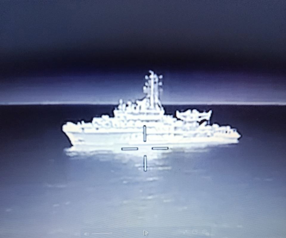 ГУР атаковало корабль Черноморского флота России